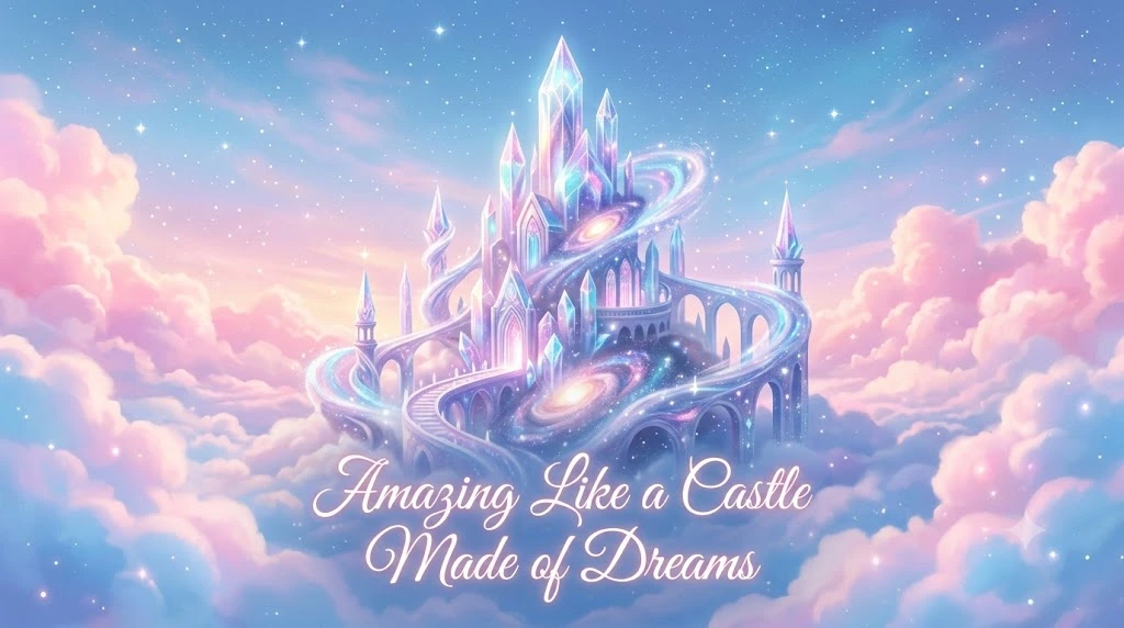 Amazing Like a Castle Made of Dreams