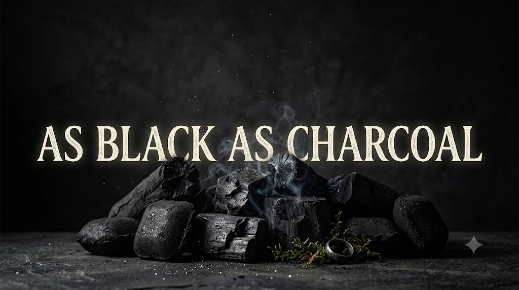 As Black as Charcoal