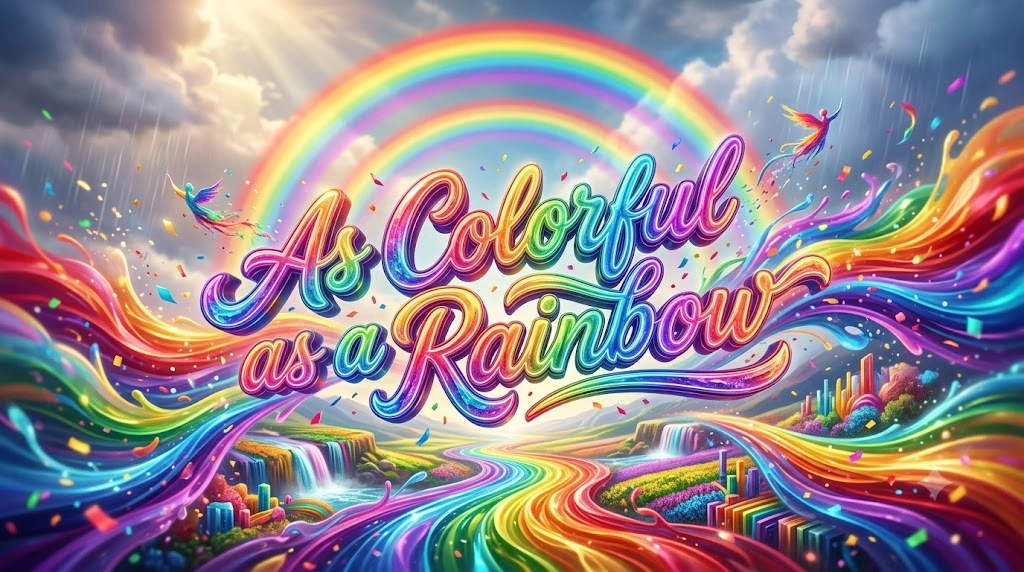 As Colorful as a Rainbow