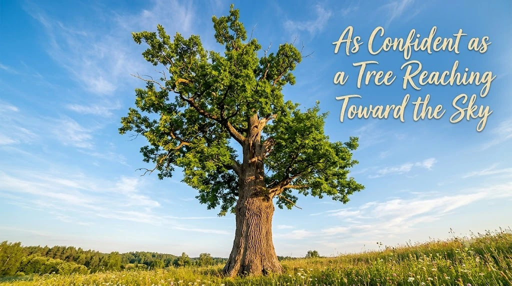 As Confident as a Tree Reaching Toward the Sky