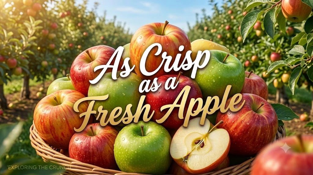 As Crisp as a Fresh Apple