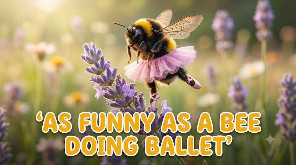 As Funny as a Bee Doing Ballet
