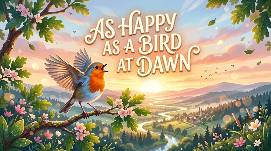 As Happy as a Bird at Dawn