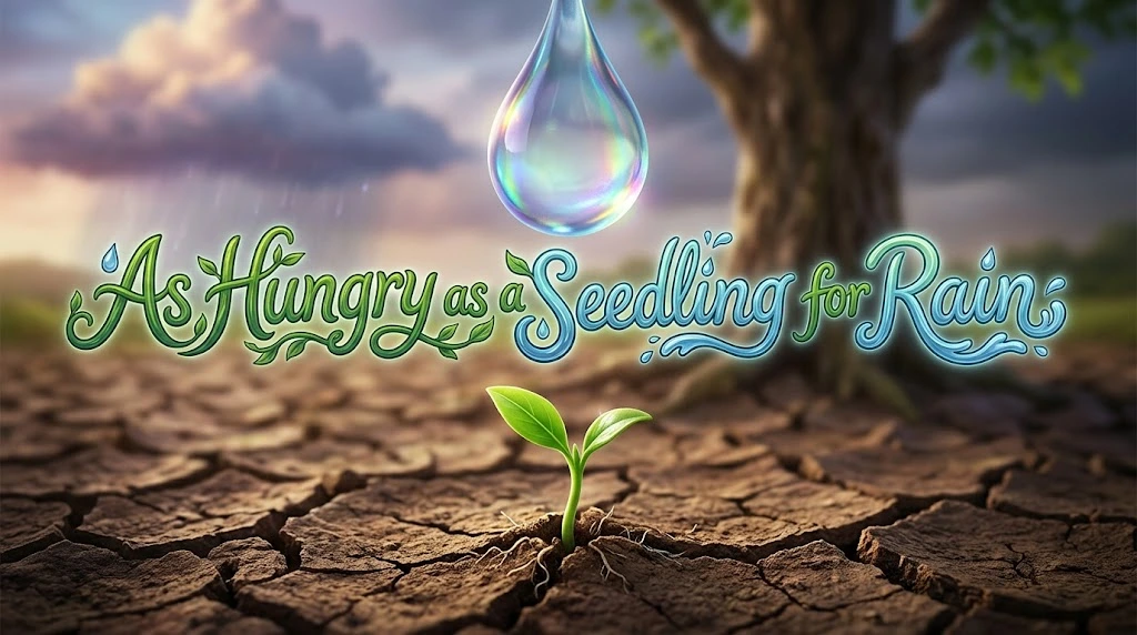 As Hungry as a Seedling for Rain