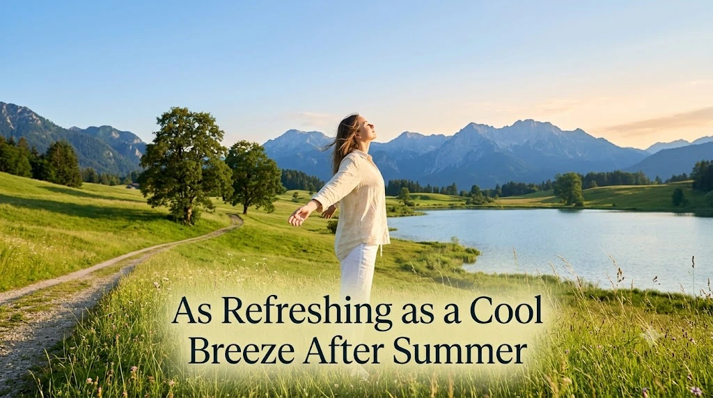 As Refreshing as a Cool Breeze After Summer
