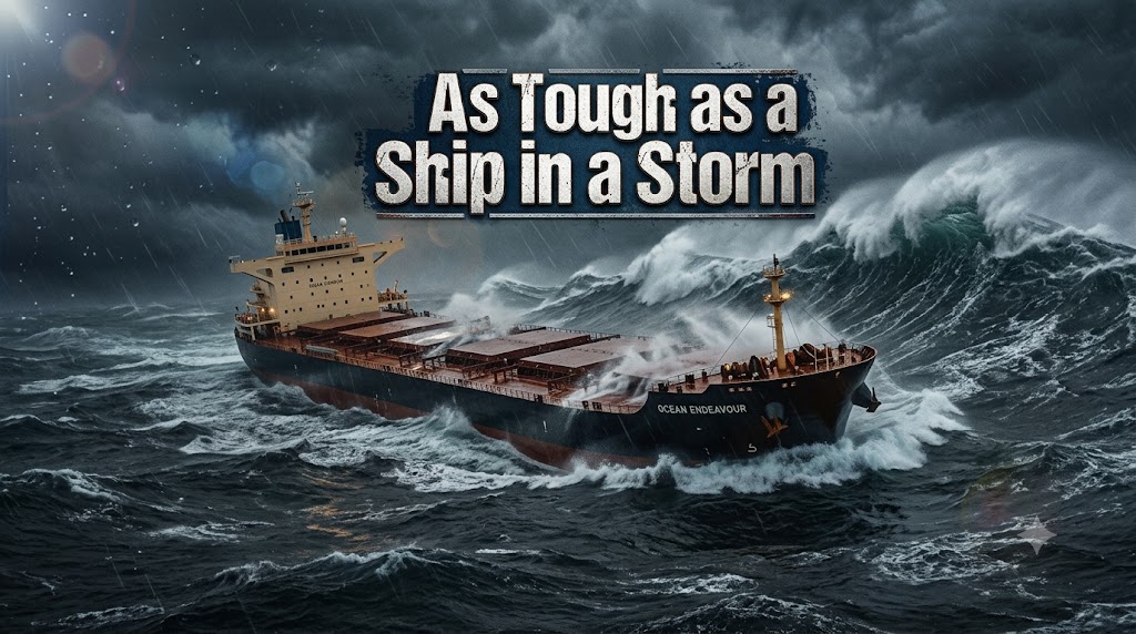 As Tough as a Ship in a Storm