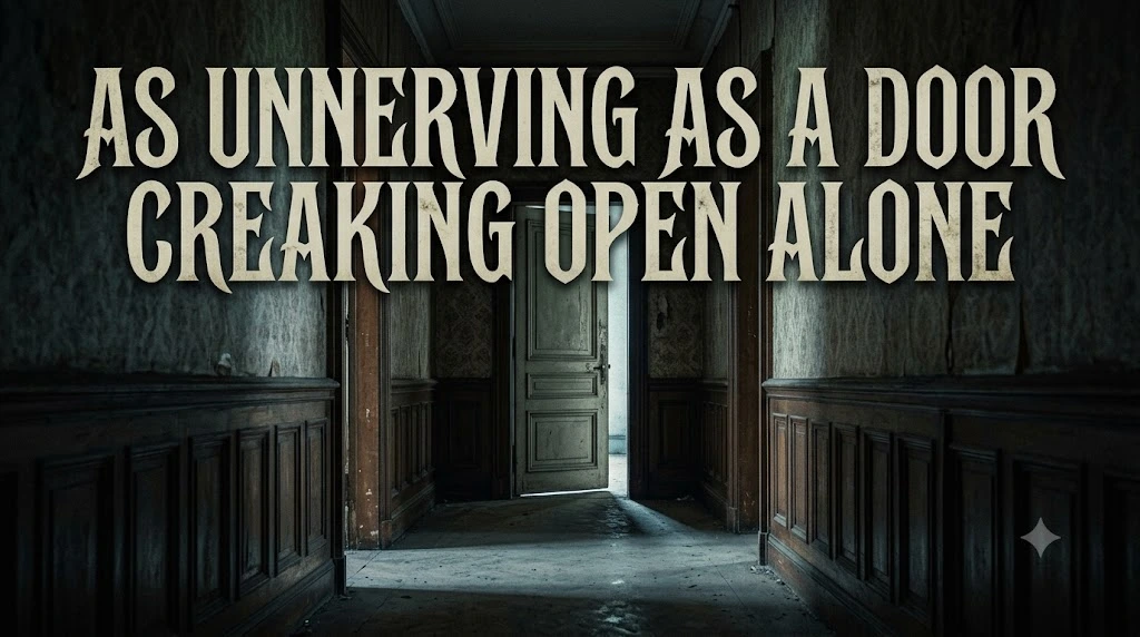 As Unnerving as a Door Creaking Open Alone