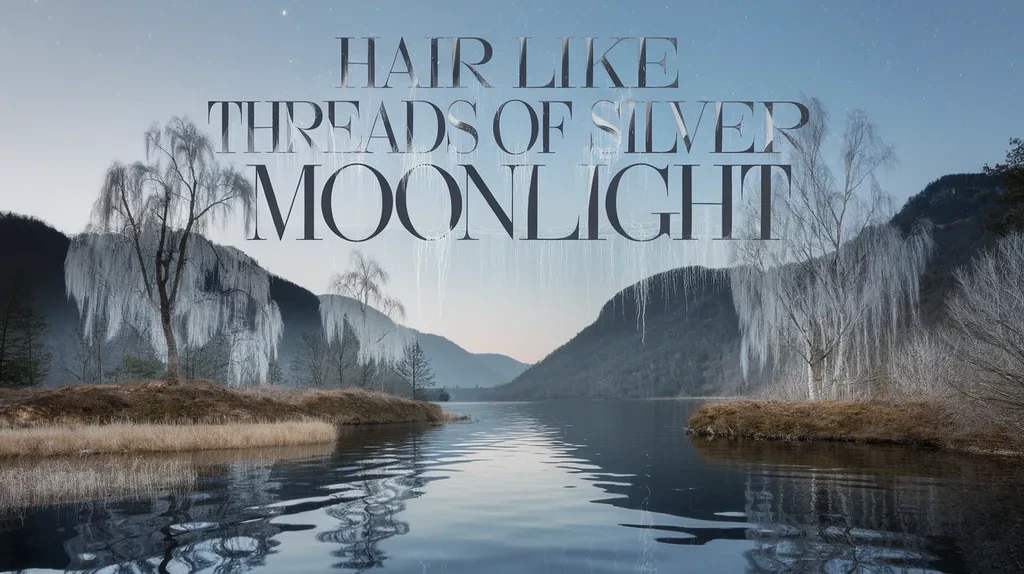 Hair Like Threads of Silver Moonlight