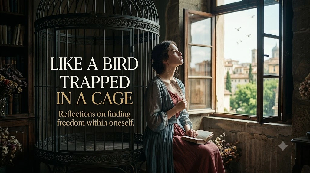 Like a Bird Trapped in a Cage