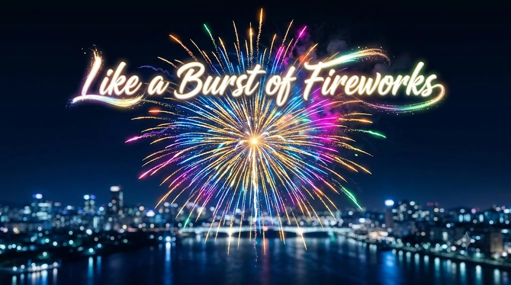 Like a Burst of Fireworks