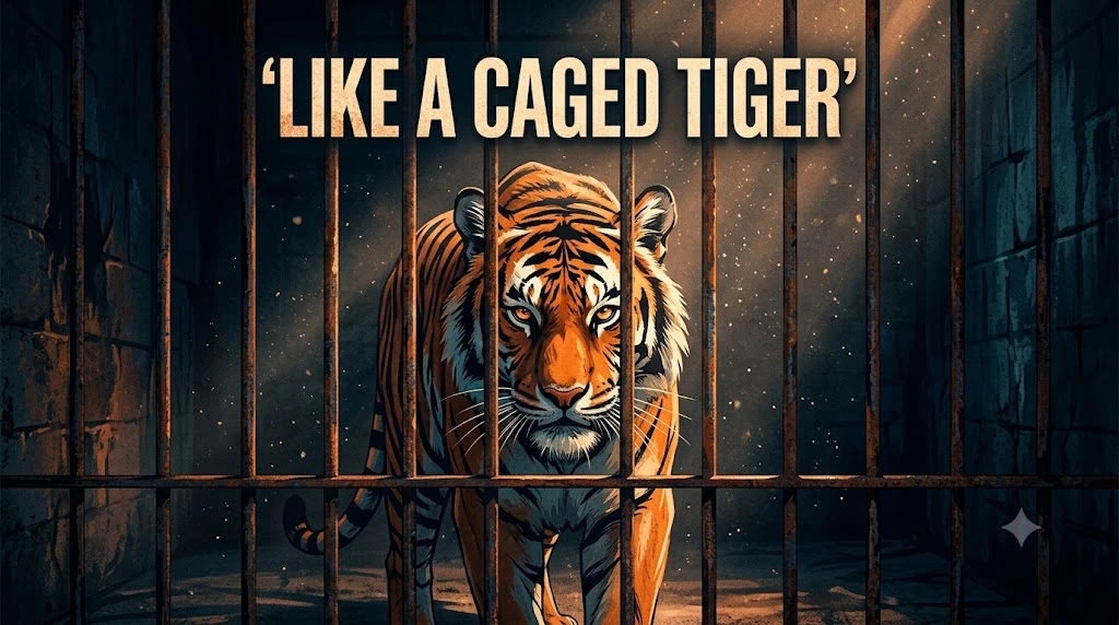 Like a Caged Tiger