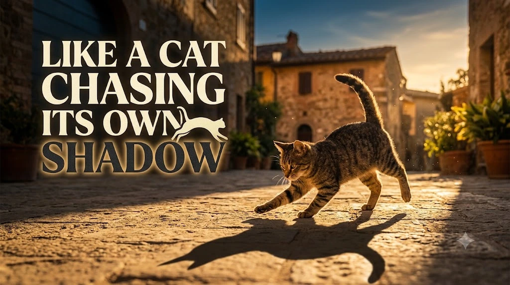 Like a Cat Chasing Its Own Shadow