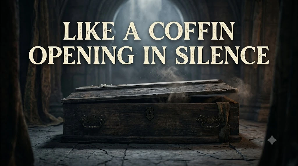 Like a Coffin Opening in Silence
