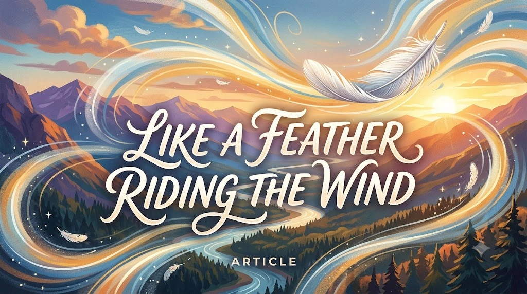 Like a Feather Riding the Wind