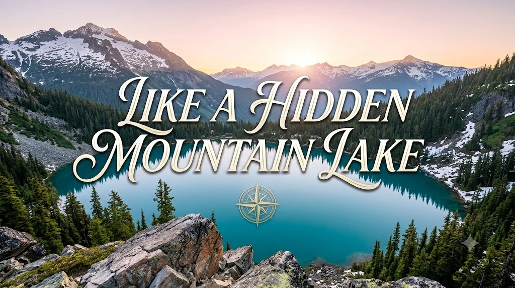 Like a Hidden Mountain Lake