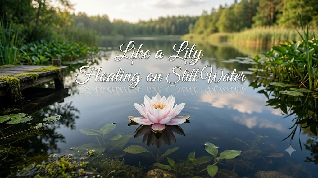 Like a Lily Floating on Still Water