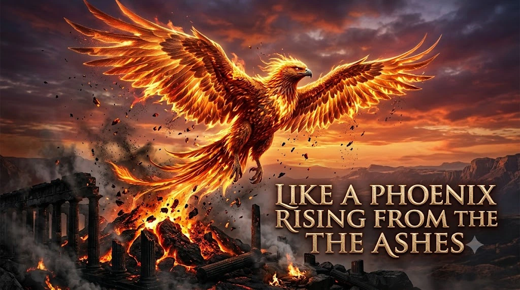 Like a Phoenix Rising from the Ashes