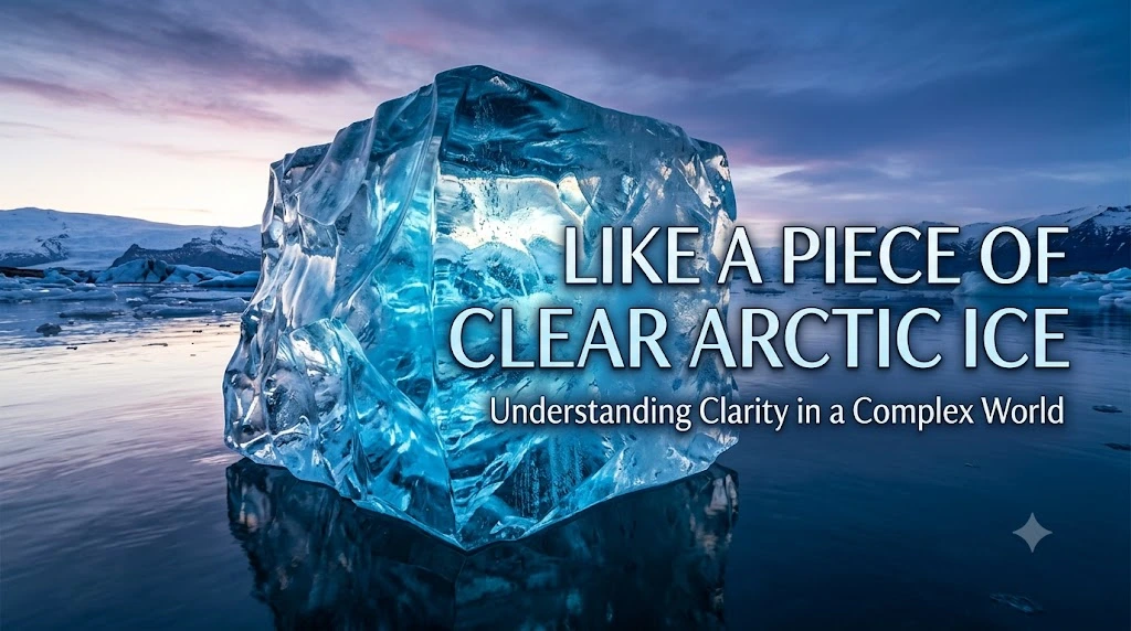 Like a Piece of Clear Arctic Ice