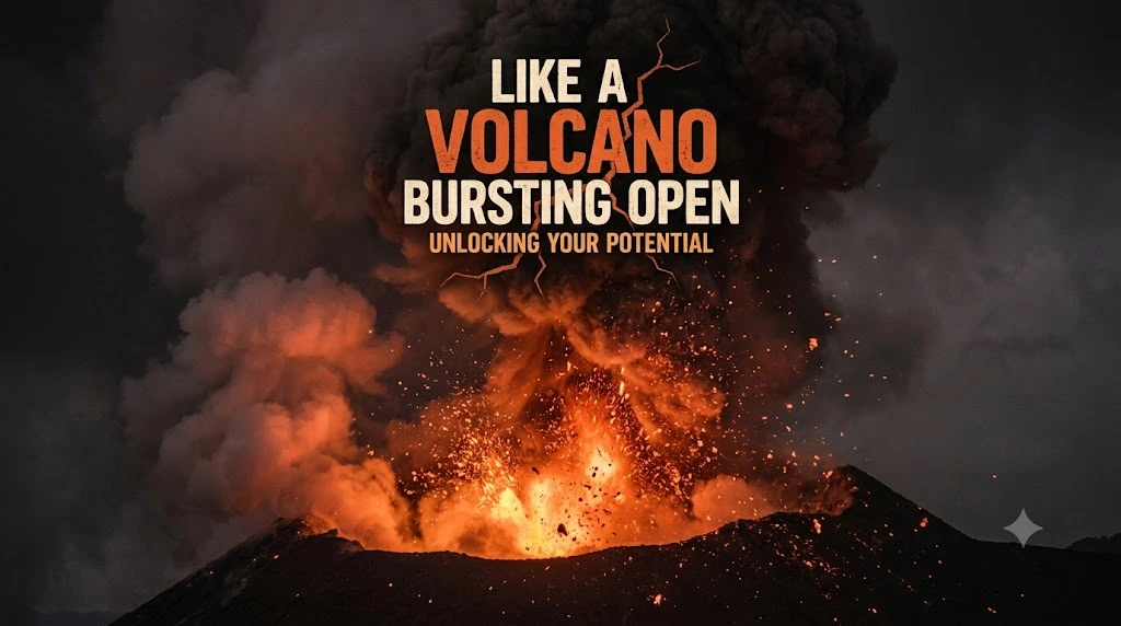 Like a Volcano Bursting Open