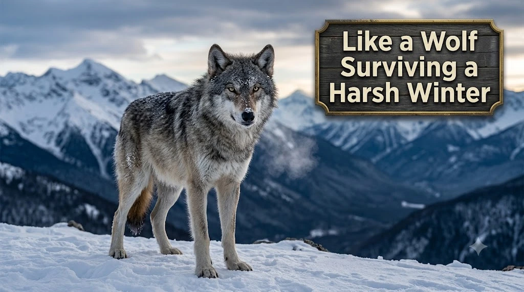 Like a Wolf Surviving a Harsh Winter