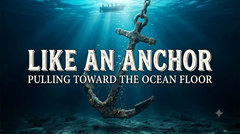 Like an Anchor Pulling Toward the Ocean Floor