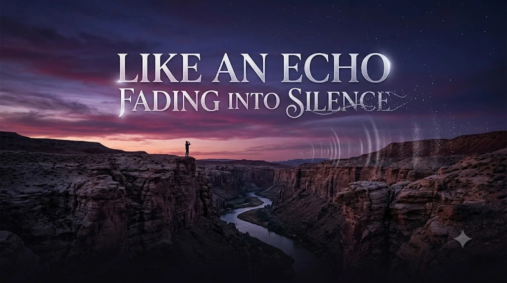 Like an Echo Fading into Silence