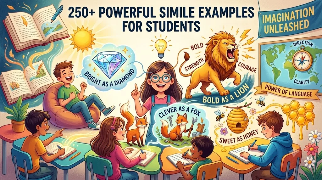 Powerful Simile Examples for Students