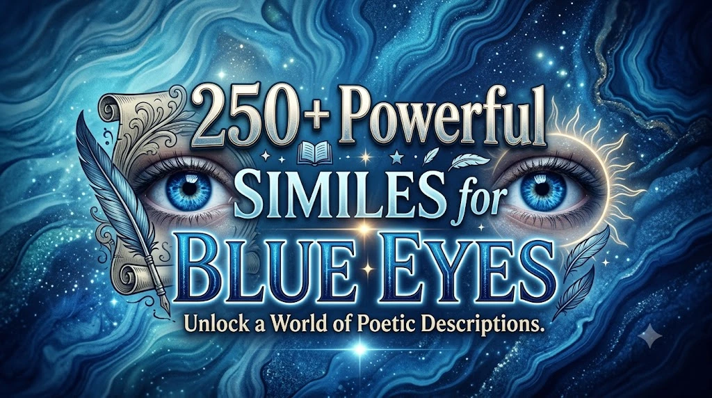 Powerful Similes for Blue Eyes