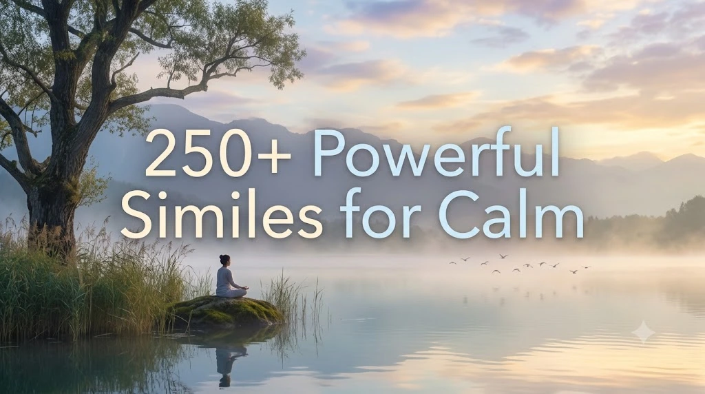 Powerful Similes for Calm