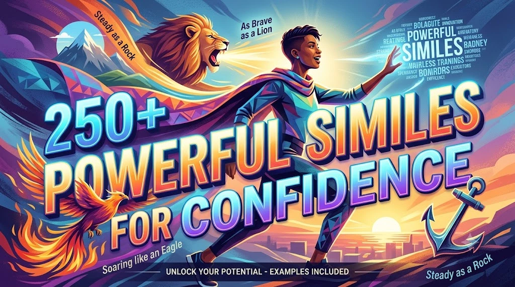Powerful Similes for Confidence