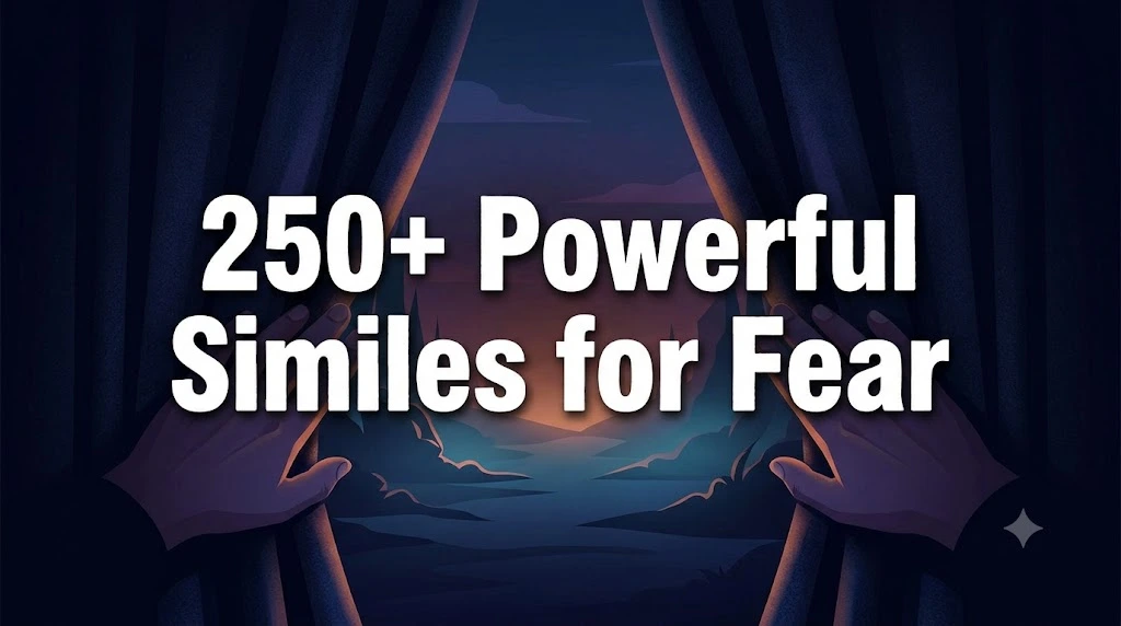Powerful Similes for Fear