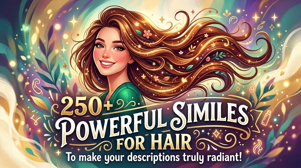 Powerful Similes for Hair
