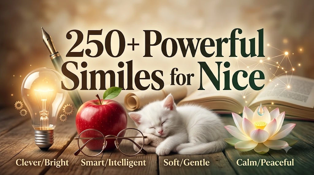 Powerful Similes for Nice