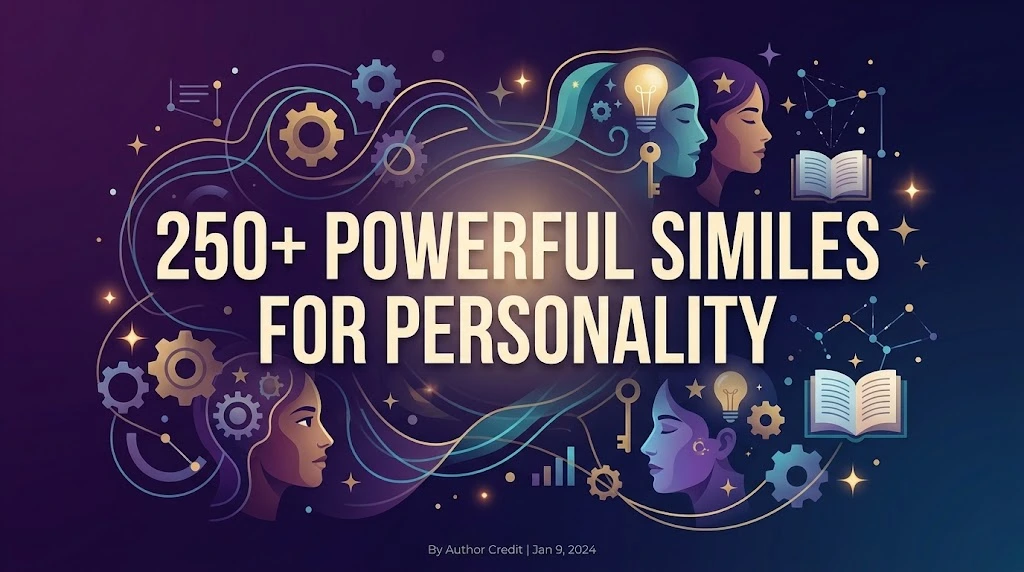Powerful Similes for Personality