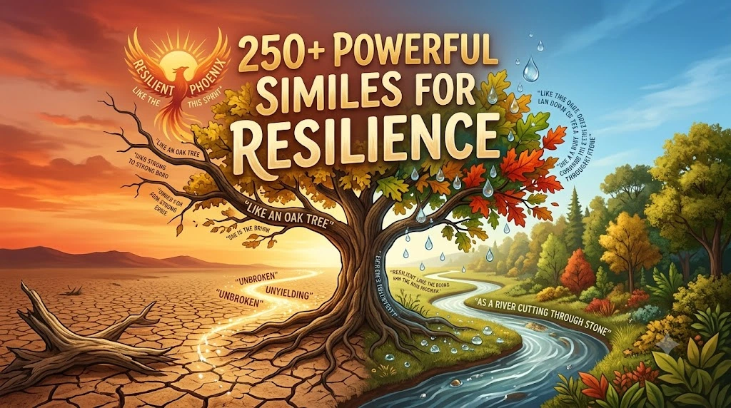 Powerful Similes for Resilience