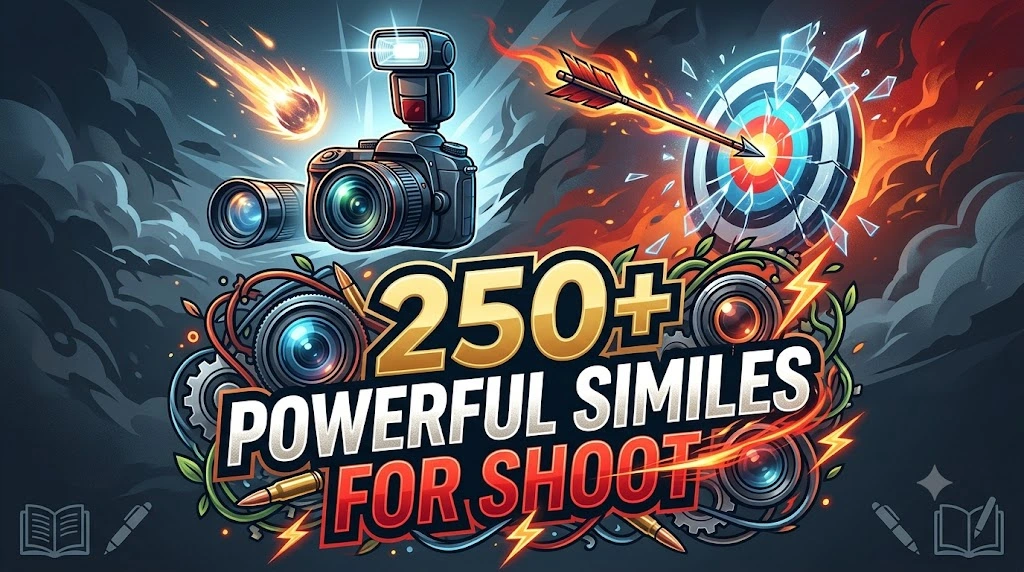 Powerful Similes for Shoot
