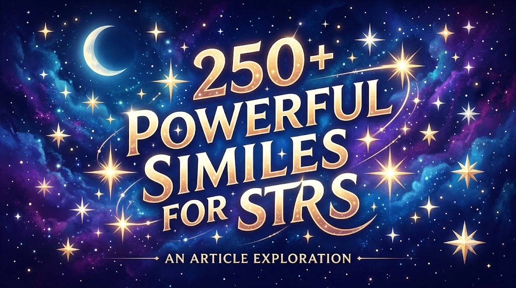 Powerful Similes for Stars
