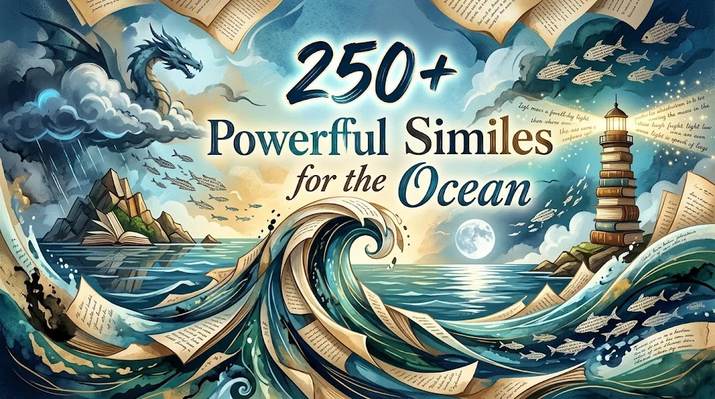 Powerful Similes for the Ocean