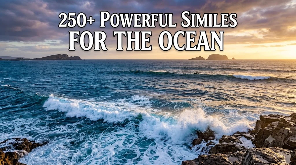 Powerful Similes for the Ocean