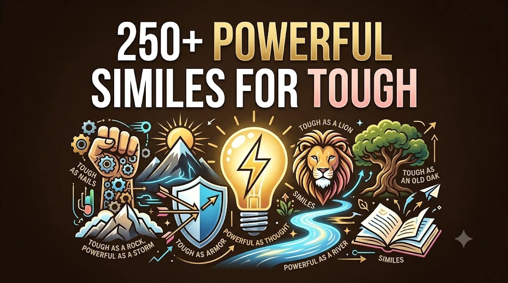 Powerful Similes for Tough