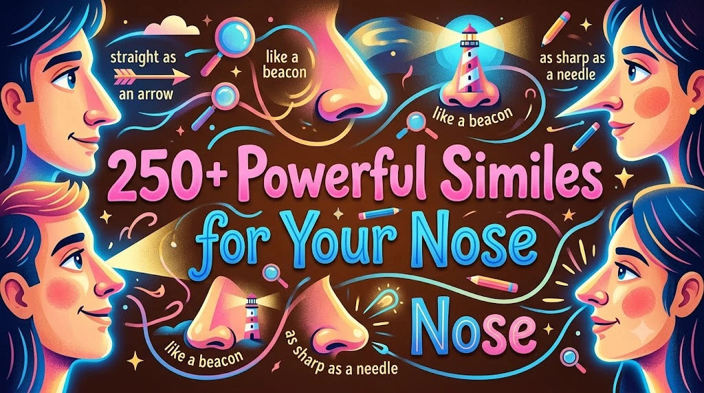 Powerful Similes for Your Nose