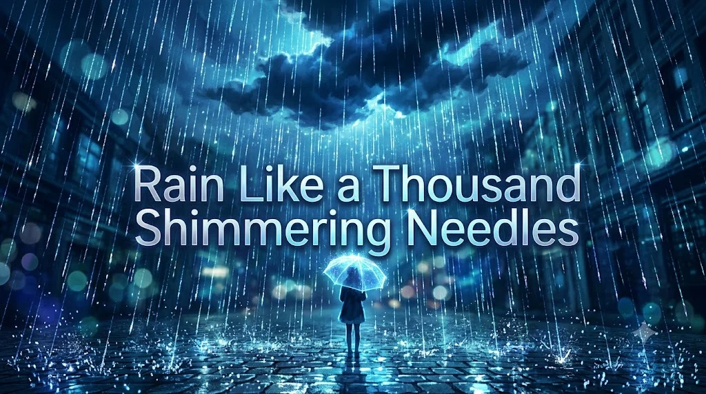 Rain Like a Thousand Shimmering Needles