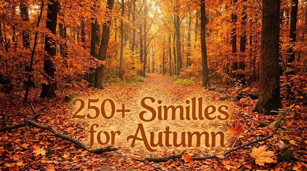 Similes for Autumn