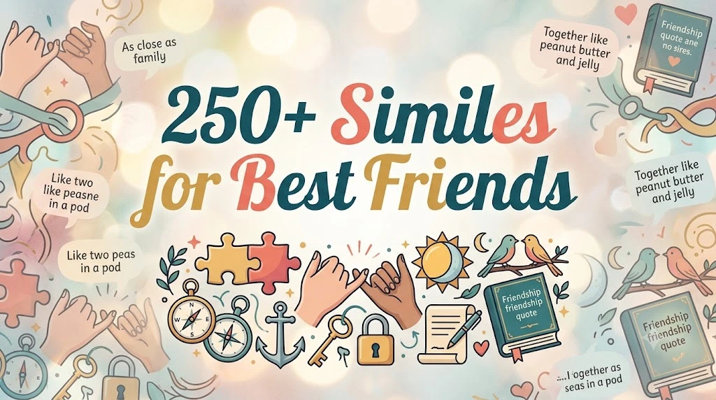 Similes for Best Friends