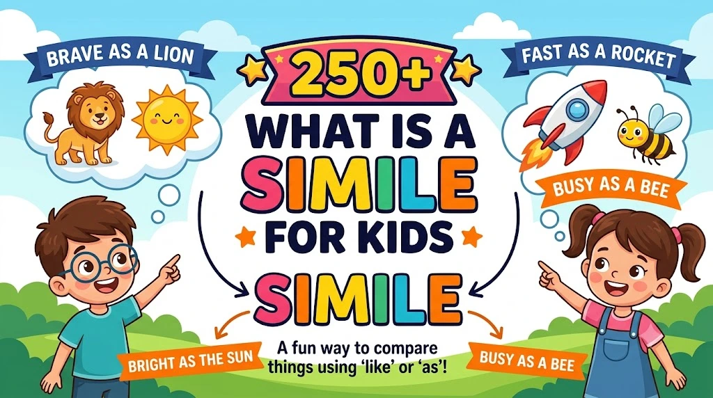 What Is a Simile for Kids