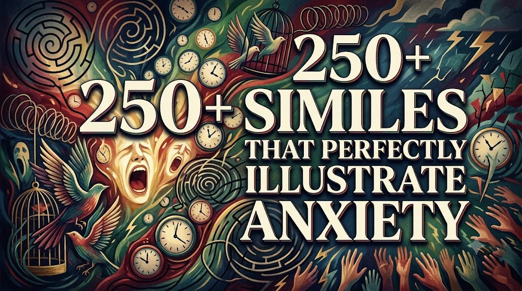 Similes That Perfectly Illustrate Anxiety