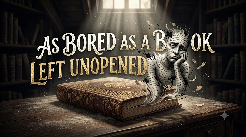As Bored as a Book Left Unopened