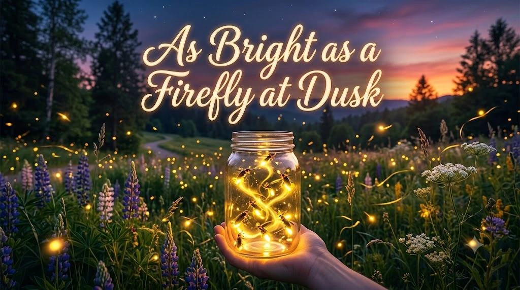 As Bright as a Firefly at Dusk