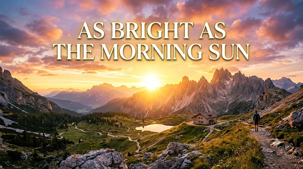 As Bright as the Morning Sun