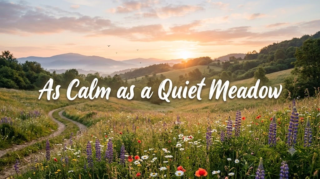 As Calm as a Quiet Meadow